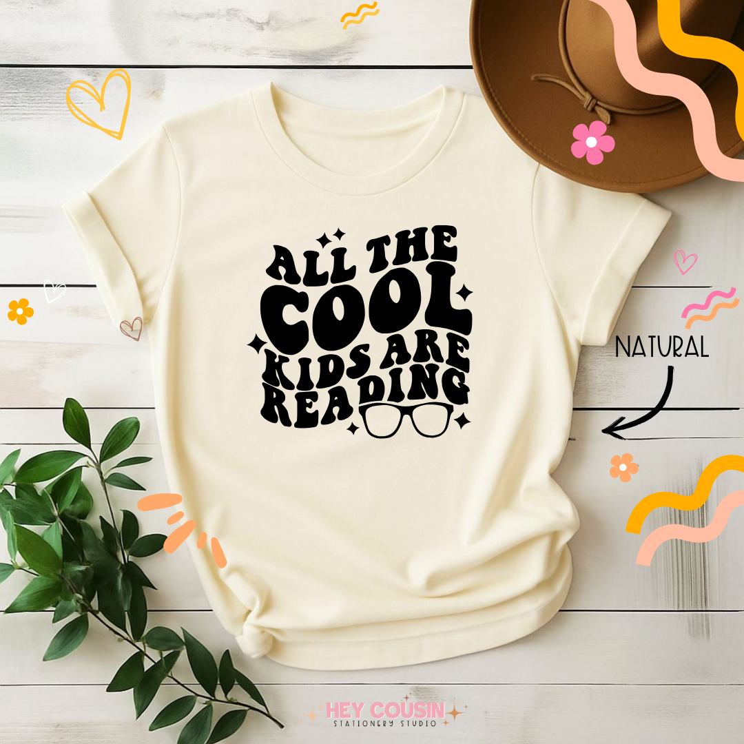 COOK KIDS ARE READING T-SHIRT
