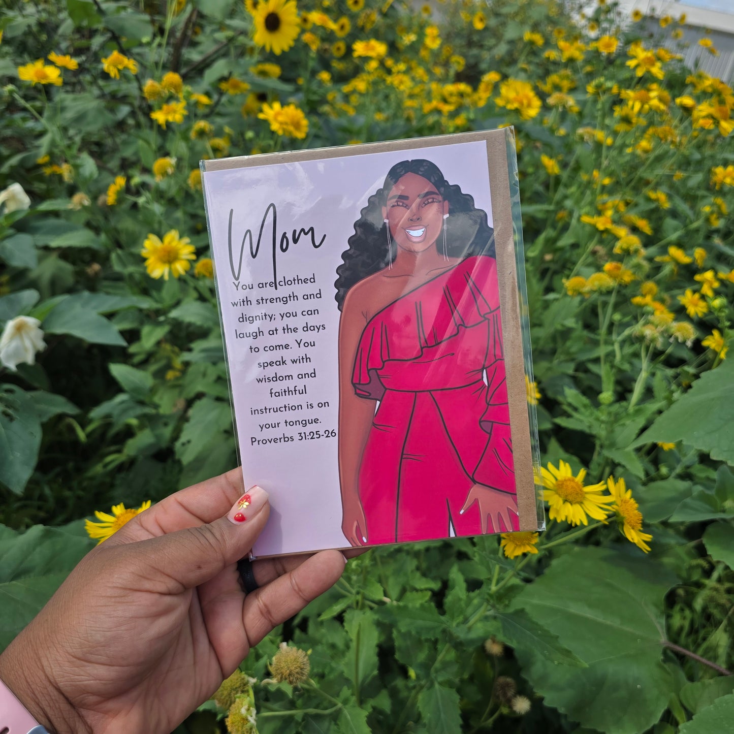 NATALIE MOTHERS DAY GREETING CARD