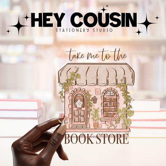 PLANT BOOKSTORE VINYL DIE CUT