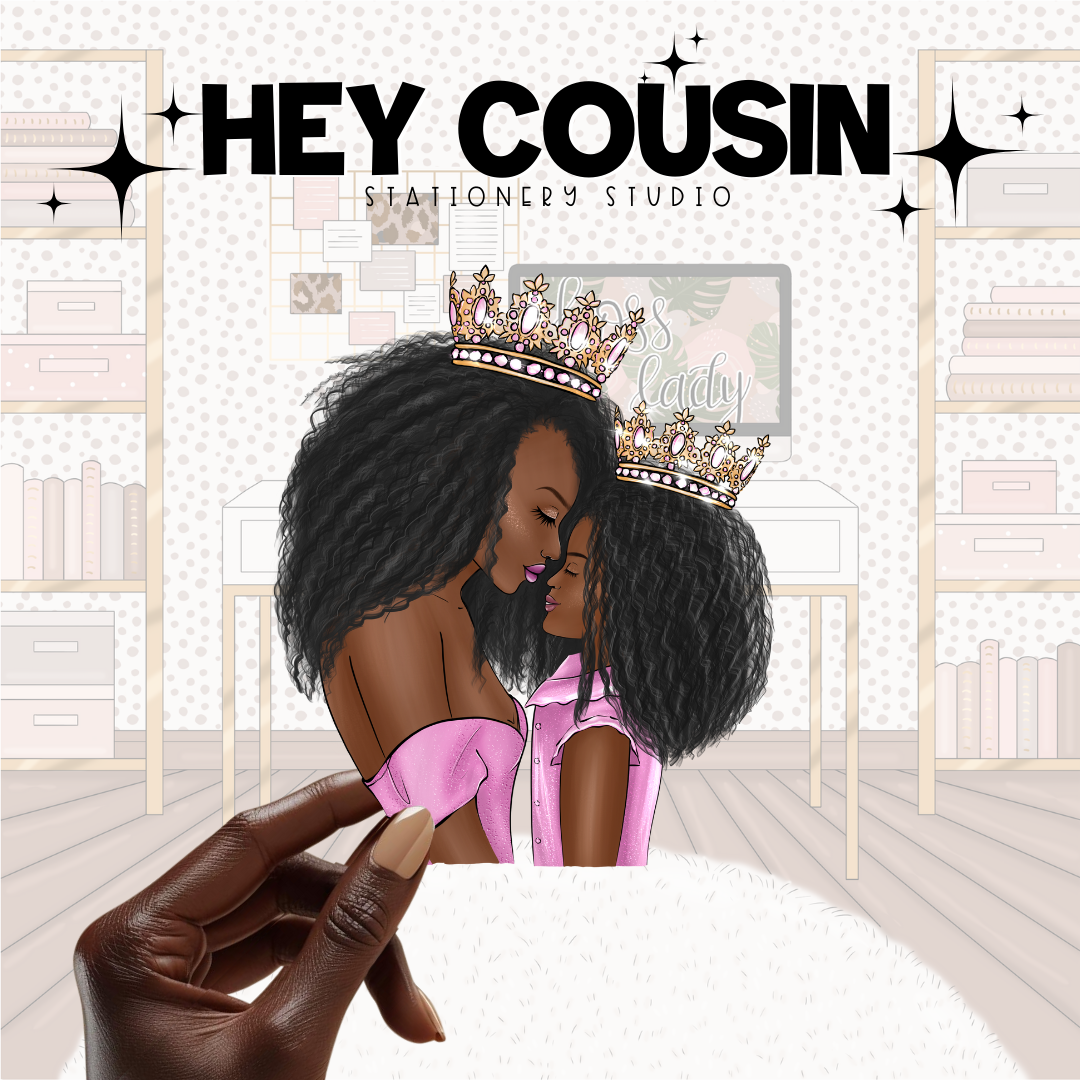 MOTHER & DAUGHTER VINYL DIE CUT