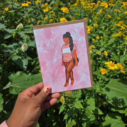DESHAY GREETING CARD